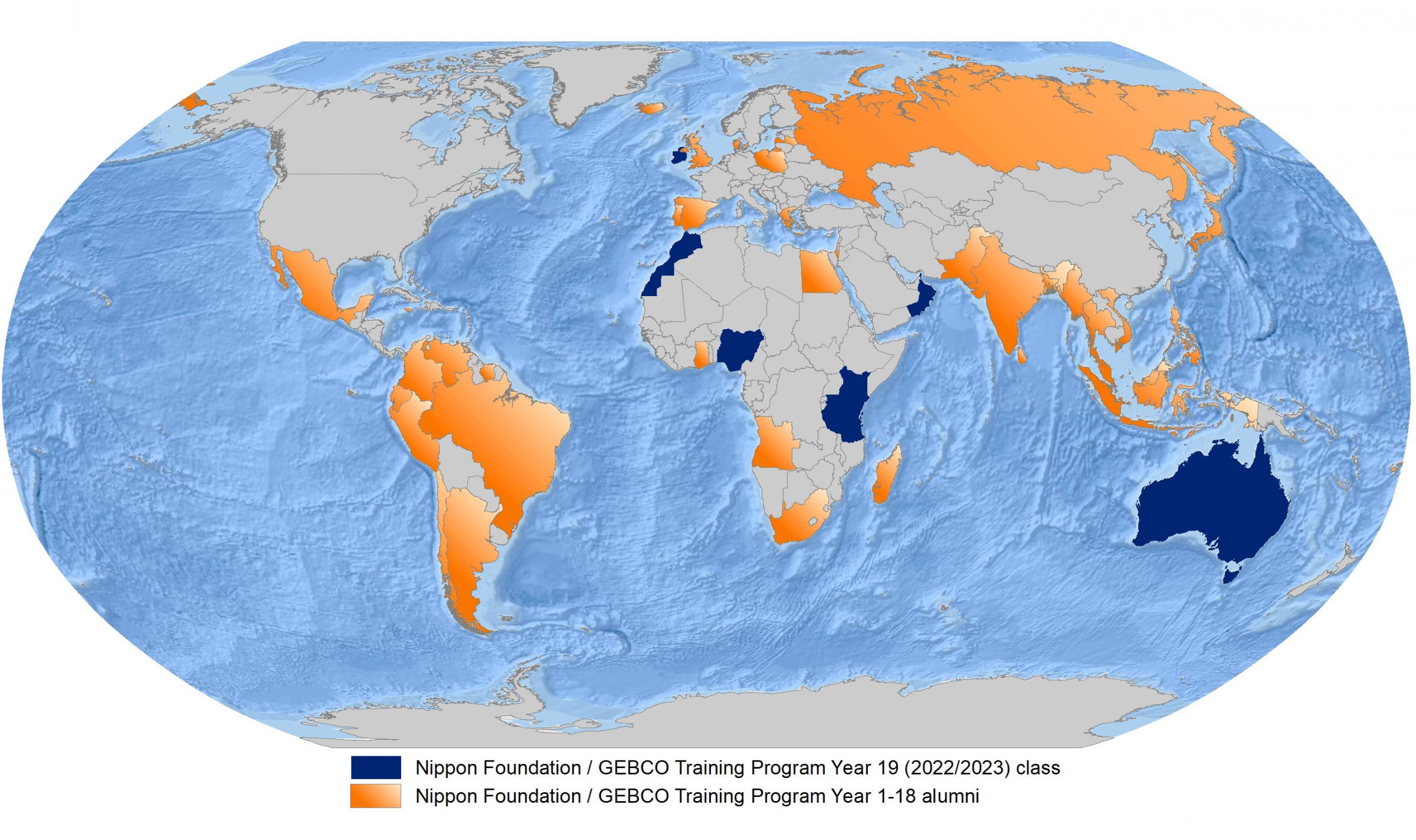 Nippon Foundation/GEBCO Training Program  The Center for Coastal and Ocean  Mapping